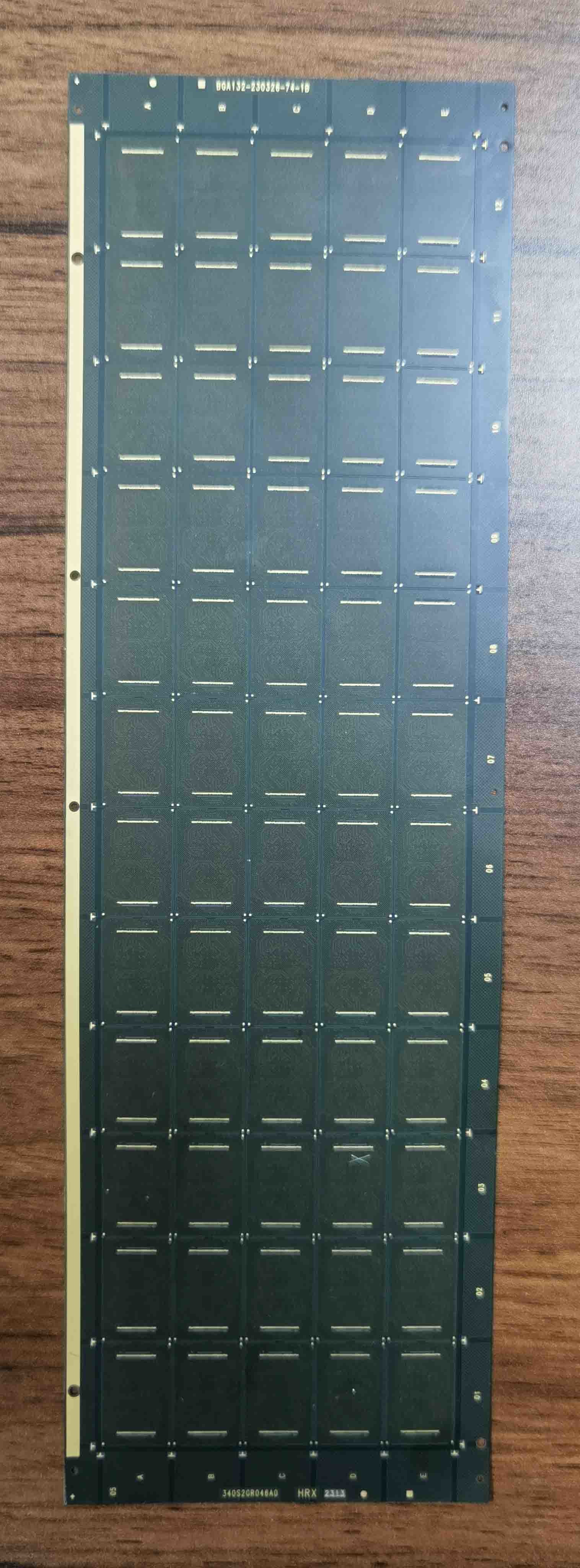 Flash/Nand memory IC substrate manufacture